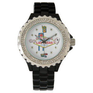 Las Vegas springor av den roliga klockan Armbandsur