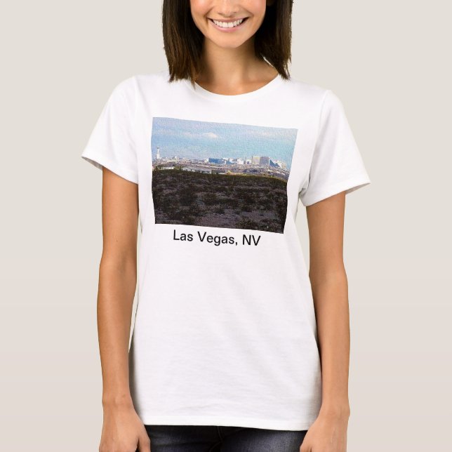 Las Vegas stad T-shirt (Framsida)