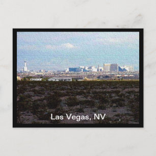 Las Vegas stad Vykort