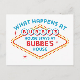 Las Vegas Stays på Bubbe's Vykort