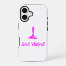 Las Vegas Stratosphere Neon Rosa Skiss iPhone