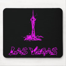 Las Vegas Stratosphere Neon Rosa Skiss Musmattor