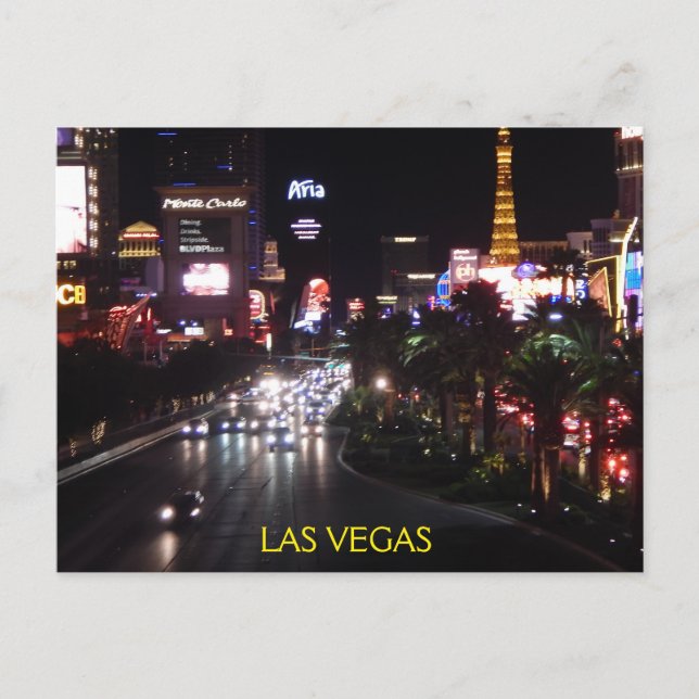 LAS VEGAS STRIP #4 VYKORT (Framsida)
