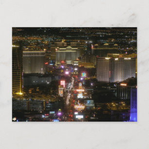 Las Vegas Strip Aerial Photo Postcards Vykort