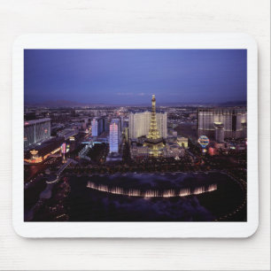 Las Vegas Strip Aerial View Casino Gambling City Musmatta