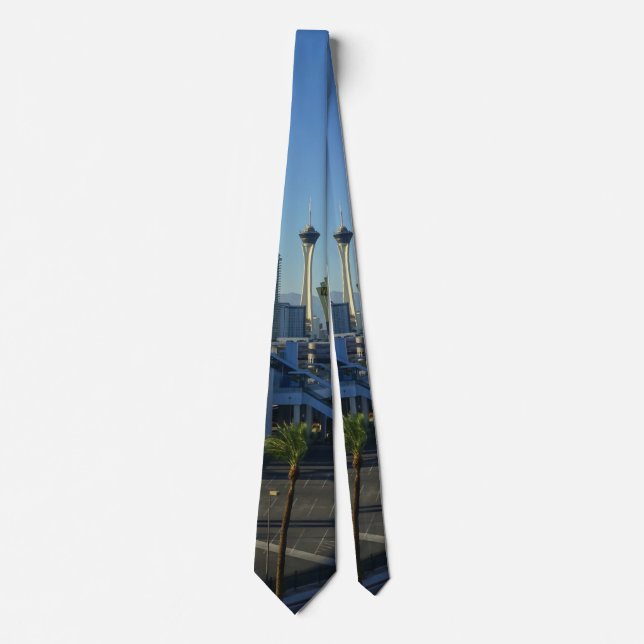 Las Vegas Strip Ahead Neck Tie Slips (Framsida)