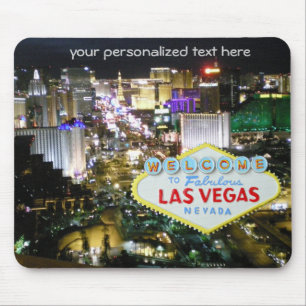 Las Vegas Strip and Welcome Sign Musmatta