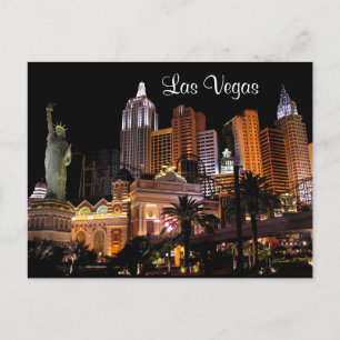Las Vegas Strip Casinos, Nevada-vykort Vykort