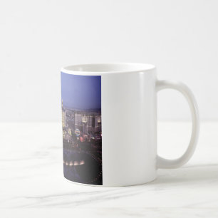 Las Vegas Strip Flygbild Kasino Spelstad Kaffemugg