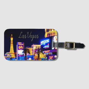 Las Vegas Strip Luggage Tag Bagagebricka