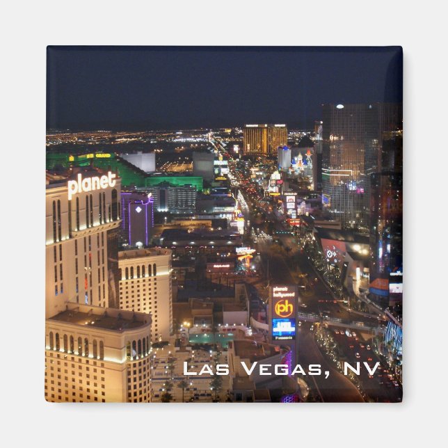 Las Vegas Strip Magnet (Framsidan)