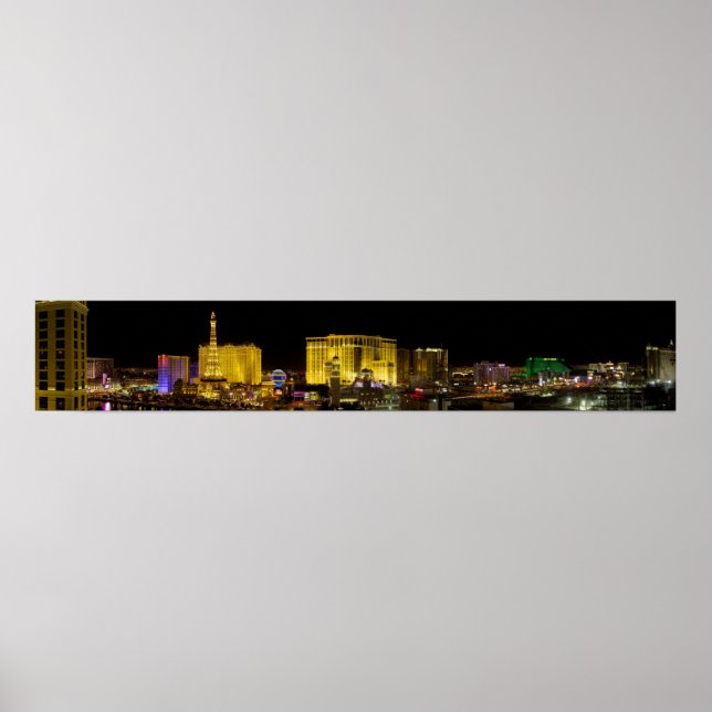 Las Vegas Strip nevada panorama Poster (Framsidan)