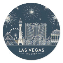 Las Vegas Strip Nevada Travel Souvenir Landmarks