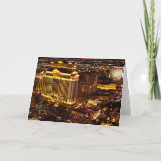 Las Vegas Strip på natten Kort