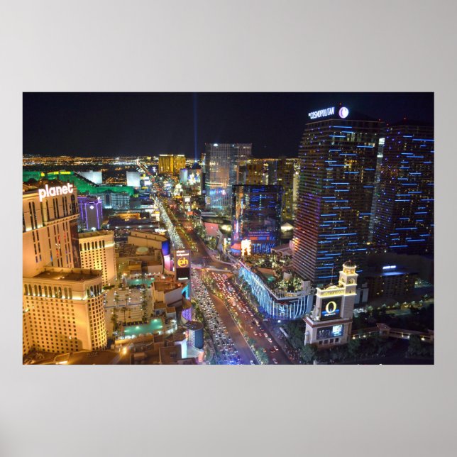 Las Vegas Strip Poster (Framsidan)
