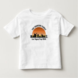 Las Vegas Strip Solnedgång Anpassad Semester T Shirt