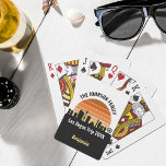 Las Vegas Strip Sunset Anpassningsbar Vacation Casinokort<br><div class="desc">Coola anpassningsbar Las Vegas skyline vid solnedgång för din familjemester eller resa till ljus. Gamla från soluppgången till solnedgången i den här staden och kom ihåg det med den här keepsaksouvenir.</div>