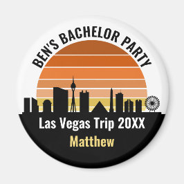 Las Vegas Strip Sunset Anpassningsbar Vacation Magnet