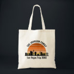Las Vegas Strip Sunset Anpassningsbar Vacation Tygkasse<br><div class="desc">Coola anpassningsbar Las Vegas skyline vid sunset tote bags för din familjerester eller reklamfest resa till staden ljus. Gamla från soluppgången till solnedgången i den här staden och kom ihåg det med den här keepsaksouvenir.</div>