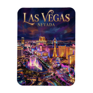 Las Vegas Strip USA Magnet