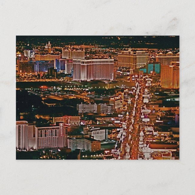Las Vegas Strip-vykort Vykort (Framsida)