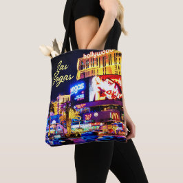 Las Vegas Strip Women's Tote Bag Tygkasse