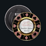 Las Vegas Styled Bröllop Dusty Ro Guld Flasköppnare<br><div class="desc">Flaska-öppnare. Anpassa redot Las Vegas Stil Bröllop - Dusty Ro Guld för att du ska kunna anpassa dig. 📌 Om du behöver anpassa ytterligare klickar du på knappen "Klicka för att anpassa ytterligare" eller "Anpassa eller redigera design"och användor verktyg för att ändra storlek, rotera, ändra text färg, lägga till text...</div>
