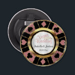 Las Vegas Styled Bröllop Dusty Ro Guld Flasköppnare<br><div class="desc">Flaska-öppnare. Anpassa redot Las Vegas Stil Bröllop - Dusty Ro Guld för att du ska kunna anpassa dig. 📌 Om du behöver anpassa ytterligare klickar du på knappen "Klicka för att anpassa ytterligare" eller "Anpassa eller redigera design"och användor verktyg för att ändra storlek, rotera, ändra text färg, lägga till text...</div>