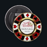 Las Vegas Styled Bröllop - Guld, White & Red Flasköppnare<br><div class="desc">Flaska-öppnare. Personalisera Las Vegas Stil Bröllop - Guld, Röda och vita. 📌 Om du behöver anpassa ytterligare klickar du på knappen "Klicka för att anpassa ytterligare" eller "Anpassa eller redigera design"och användor verktyg för att ändra storlek, rotera, ändra text färg, lägga till text och så mycket mer som möjligt. ⭐...</div>