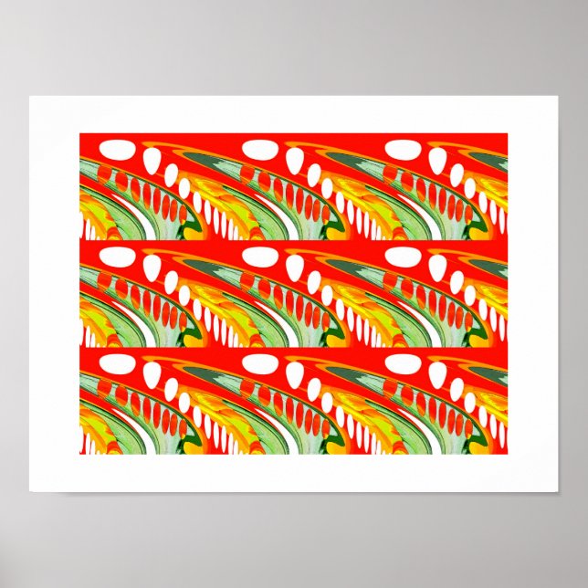 Las Vegas sunset art Poster (Framsidan)