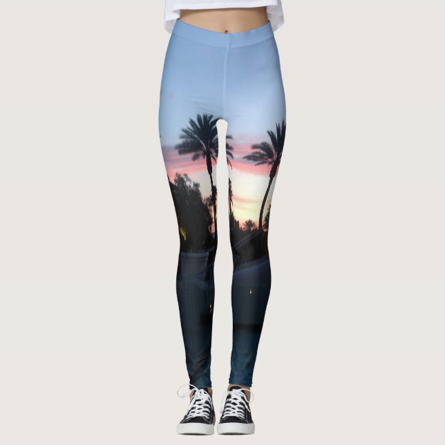 Las Vegas Sunset Leggings av HAS Jewels (Framsida)