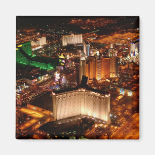 Las Vegas-synen från en blixt Magnet