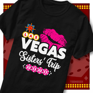 Las Vegas Systrar Resa 2026 Tjejresan Stjärnkys T Shirt