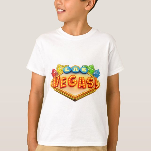 las vegas t shirt (Framsida)