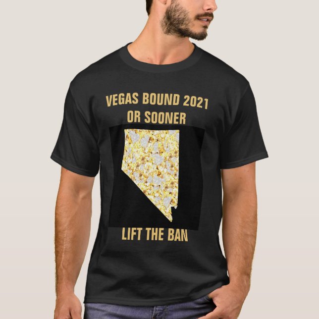 LAS VEGAS T SHIRT (Framsida)