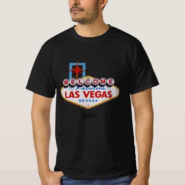 Las Vegas T Shirt (Framsida)