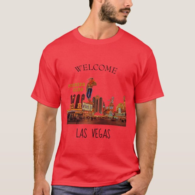 Las Vegas t-shirt (Framsida)