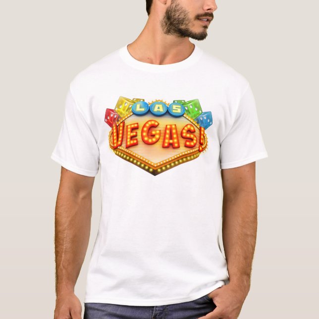 las vegas t-shirt (Framsida)