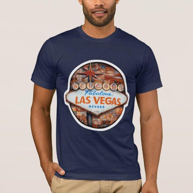Las Vegas T Shirt (Framsida)