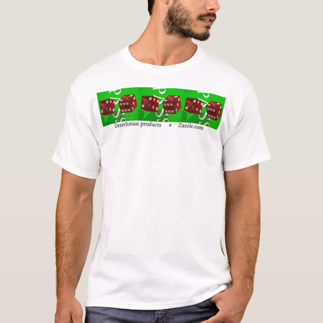 Las Vegas tärning III (bekläda), T-shirt (Framsida)