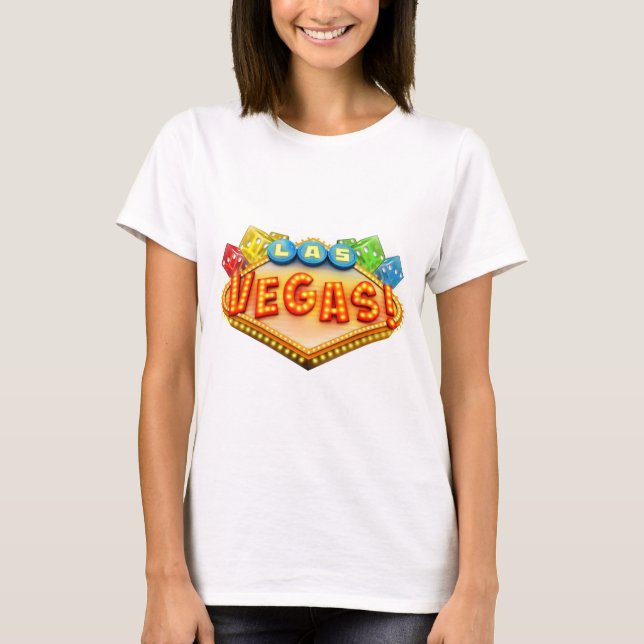 las vegas tee shirt (Framsida)