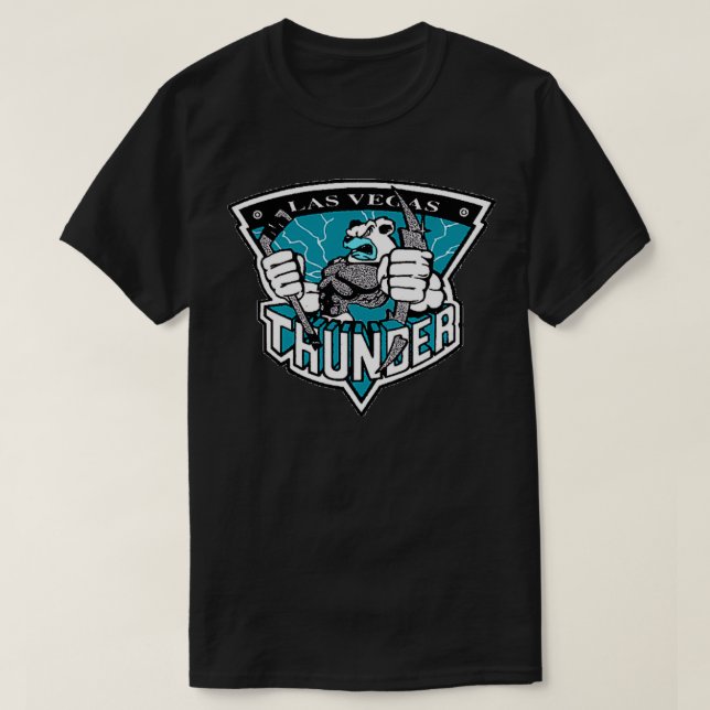 Las Vegas Thunder Hockey T Shirt (Design framsida)