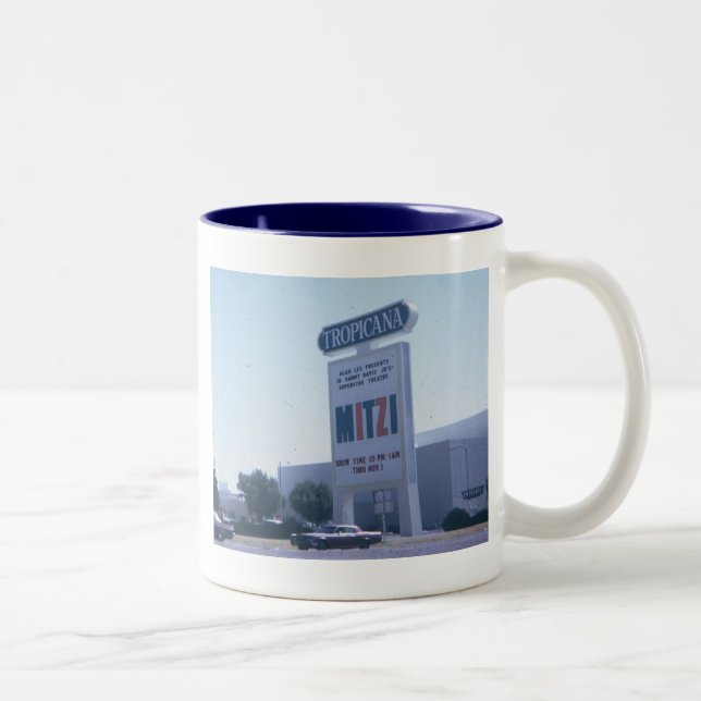 Las Vegas Tropicana Hotel Två-Tonad Mugg (Höger)