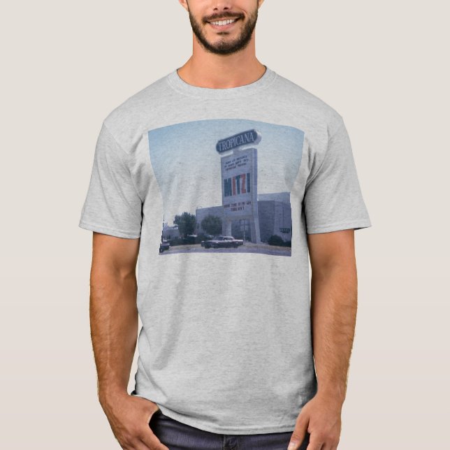 Las Vegas Tropicana Hotell Tee Shirt (Framsida)