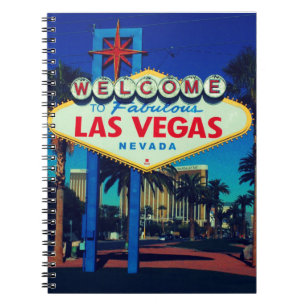 Las Vegas undertecknar Anteckningsbok
