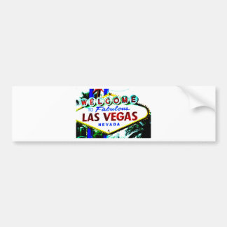 Las Vegas undertecknar Bildekal