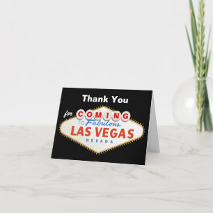 Las Vegas undertecknar destinationsbrölloptack Tack Kort