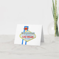 Las Vegas undertecknar gör dina egna inbjudningar