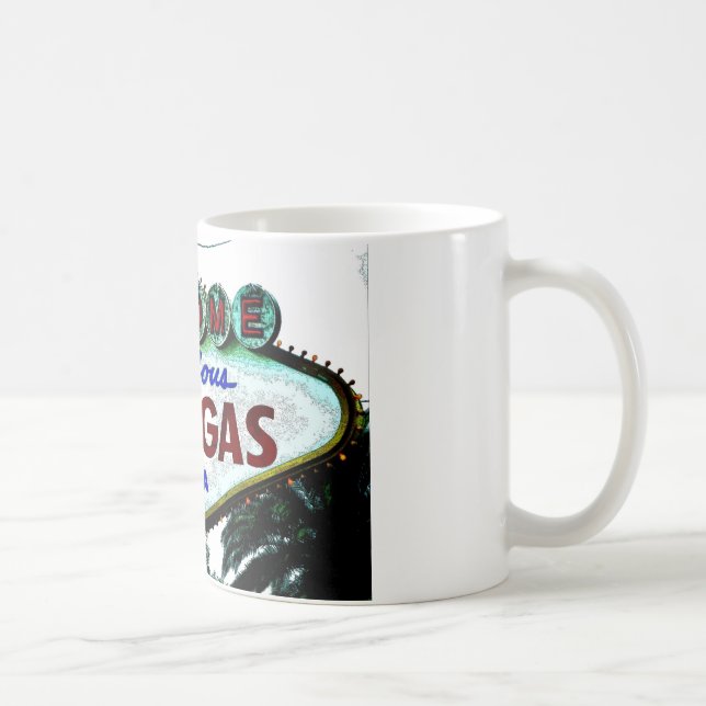 Las Vegas undertecknar Kaffemugg (Höger)