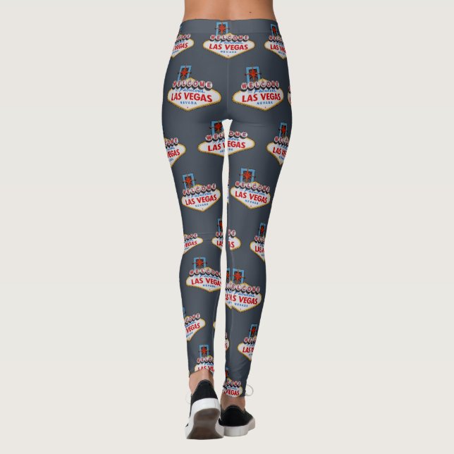 Las Vegas undertecknar Leggings (Baksida)